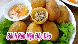 Cách Làm Bánh Rán Mặn Độc Đáo Ngon Chưa Từng Thấy | Góc Bếp Nhỏ