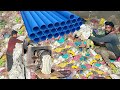 Top Recycling How Millions Junk Muck Plastic Bags Convert Into PVC Pipes