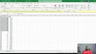 2 - Look at train test data in excel