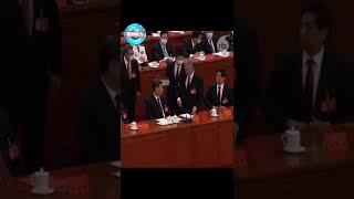 习近平导演大戏，二十大上胡锦涛强行被离场，看谁还敢不服习皇帝 #shorts #习近平 #二十大 #胡锦涛 #胡锦涛离场 #胡锦涛强行被离场 #习皇帝 #习家党 #习近平连任 #习称帝