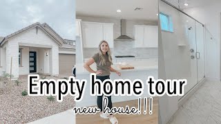 ✨ NEW!! EMPTY HOME TOUR || NEW HOUSE TOUR! || NEW BUILD