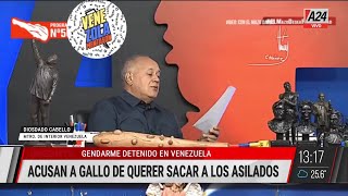 📢 GENDARME DETENIDO EN VENEZUELA: PATRICIA BULLRICH LE CONTESTÓ A VICTORIA VILLARRUEL