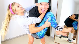 YOGA PANTS CHALLENGE!!