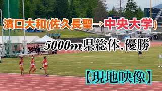 【濱口大和】優勝！【中央大学】の救世主へ！【長野県高校総体2024】