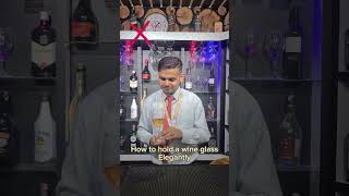 #wineglassetiquette #hotelmanagement #hospitality #prabeshkhanal #restaurant #service