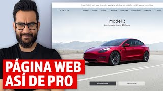 Diseñando la página web de Tesla con Wordpress y Elementor PRO - Muy fácil 😎