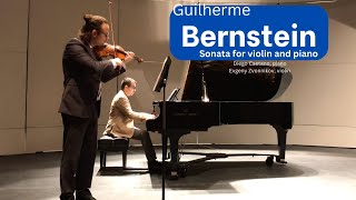 Evgeny Zvonnikov, Diego Caetano | Guilherme Bernstein - Sonata for Violin and Piano