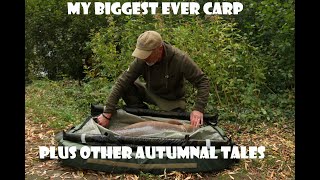 Monster Autumn Carp Adventures.  (my biggest ever carp and loads more)