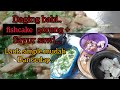 daging babi goreng+fishcake+sayur sawi..dayak iban cooking style