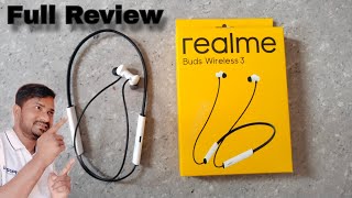 Realme Buds Wireless 3 💥 Neckband Unboxing review 40 hours battery backup best sound qualit