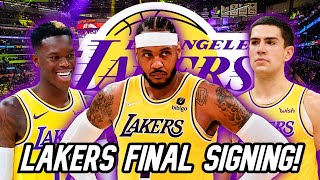 Los Angeles Lakers FINAL Signing to COMPLETE Their Roster! | Lakers Free Agent Options if No Trade