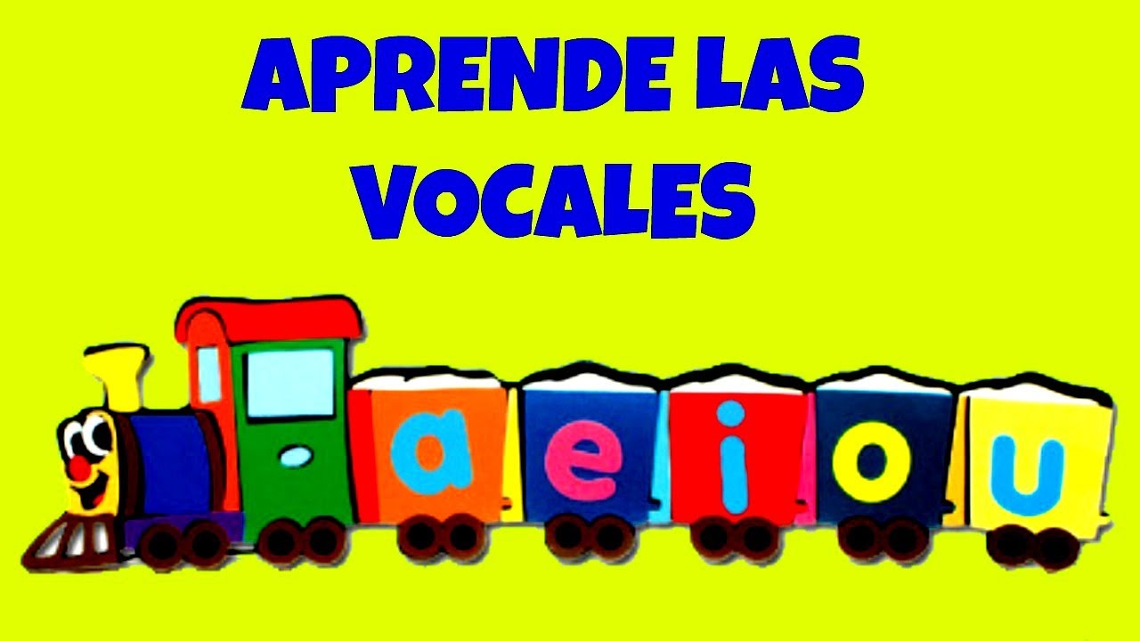 APRENDE LAS VOCALES Y LOS COLORES - YouTube