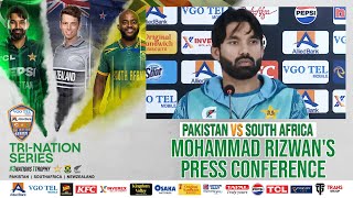 Mohammad Rizwan's Press Conference | Pakistan vs South Africa | 3rd ODI | Tri-Nation Series 2025