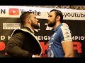 HEAVYWEIGHT WORLD TITLE! - JOSEPH PARKER v HUGHIE FURY - HEAD TO HEAD AT LONDON PRESS CONFERENCE