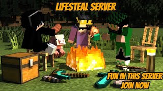 Best Lifesteal Server With Friends Join Now Minecraft | Minecraft 1.21.1