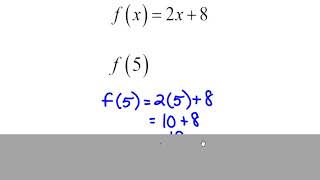 Unit 2 Day 3 Function Notation (Evaluate)
