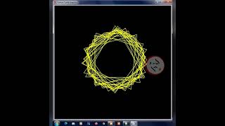 Animation Draw Circle in Python Turtle | SM | Programming in Python | #Shorts #Python #Turtle