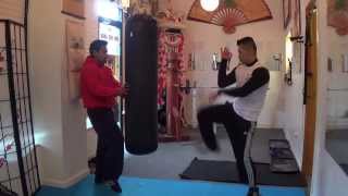 FMK Martial Arts Heavy Bag Drill #2