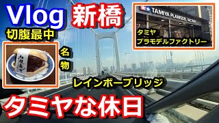 【ラジコン】切腹じゃ！Vlog 新橋タミヤプラモデルファクトリーに行ってきた！名物の切腹最中も！