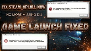How To Fix Steam_api.dll Was Not Found System Error in Any PC Game (2026)