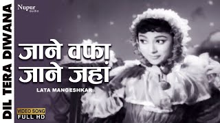 जाने वफ़ा जाने जहां Jaane Wafa Jaane Jahaan | Dil Tera Diwana (1962) | Lata Mangeshkar, Mohammed Rafi