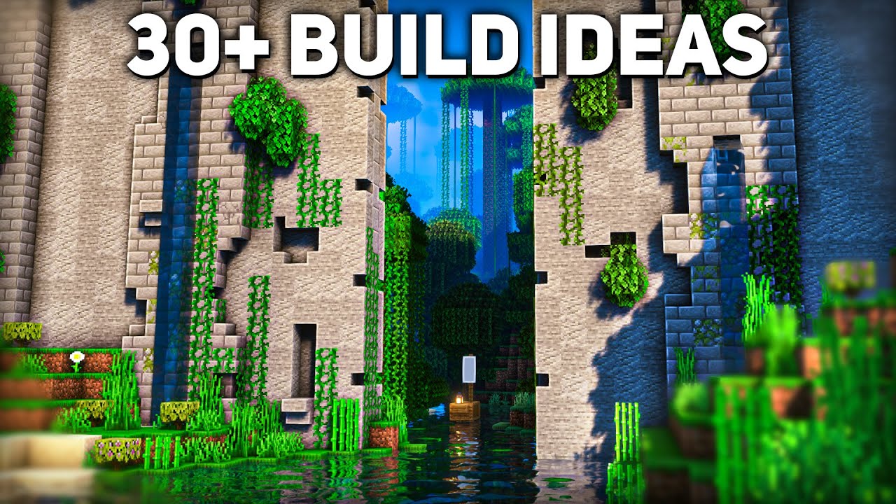 30+ Build Projects For Survival Minecraft 1.19 #10 - YouTube