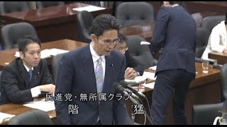 衆院法務委員会 階猛議員質疑 2017年5月19日