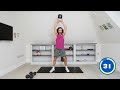 15 minute dumbbell vs. kettlebell workout joe wicks workouts