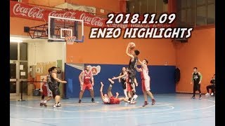 Breaking Ankles！11.09米兰联赛第三场 Enzo个人集锦(29+8+3)on-feet: AJ33