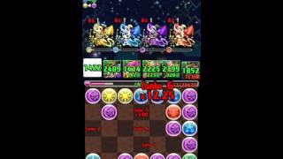 【パズドラ】第二回一度きりチャレンジLv9