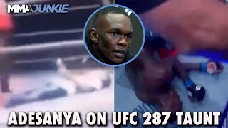'I Remember': Israel Adesanya Explains 'Petty' Taunt of Alex Pereira's Son After UFC 287 Knockout