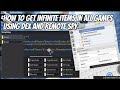 HOW TO GET INFINITE ITEMS IN ALL GAMES USING DEX (ROBLOX)