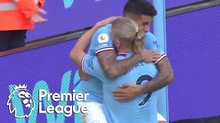 Erling Haaland finally joins the scoring party for Manchester City | Premier League | NBC Sports
