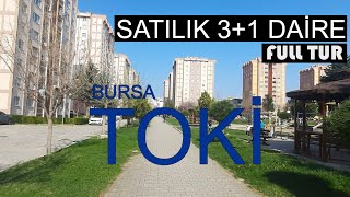 Bursa Yunuseli TOKİ de Satılık 3+1 Daire