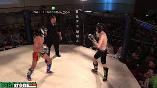 Fou Fou Faros vs Sean Higgins - Cage Legacy Kickboxing 3