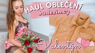 VLOG | HAUL OBLEČENÍ budesin 🛍  NÁŠ VALENTÝN 🌹