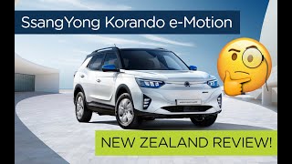 SsangYong Korando e-Motion: New Zealand drive & review