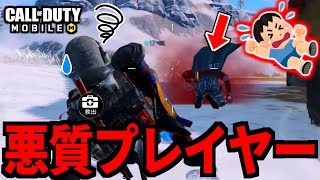 【CoD:MOBILE】悪質プレイヤーに一生絡まれる野良バトロワ【CoDモバイル】