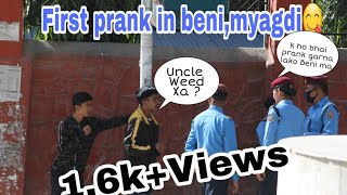 First time Prank In Beni,Myagdi ||kati naramro name ||Oshan Ok