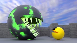 Pacman Vs Toxic Monster (Level 20 : Cursed Candy)