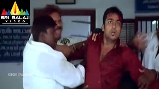 Nuvvu Nenu Prema Movie Surya Action Scene at Register Office | Sri Balaji Video