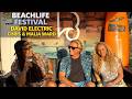 STEEL PULSE David Electric with pro surfers Chris Ward & Malia Ward at the BeachLife Festival!
