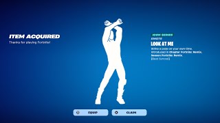 HOW TO GET LOOK AT ME EMOTE IN FORTNITE!