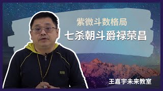 【紫微斗数格局】七杀朝斗爵禄荣昌｜王嘉宇未来教室