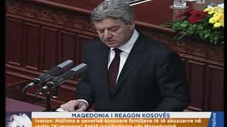 MAQEDONIA I REAGON KOSOVËS