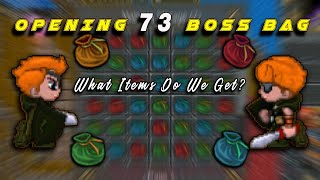 TibiaME - OPENING BOSS BAG | World 11