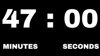 47 Minutes Countdown Timer | (HD) | @TIMER FOR SUCCESS | ‎@ExactTimer