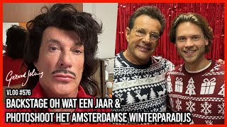 BACKSTAGE OH WAT EEN JAAR \u0026 PHOTOSHOOT HET AMSTERDAMSE WINTERPARADIJS - GERARD JOLING - VLOG#576