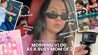 A First-Time Vlog: Mom's Epic Journey Through Toddler Chaos, Grocery Aisles, and Secret Self-Care