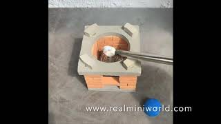 miniature burner for mini cooking stove